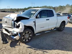 Salvage cars for sale at Greenwell Springs, LA auction: 2013 Toyota Tundra Double Cab SR5