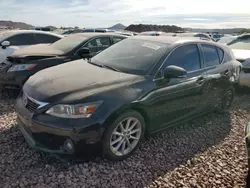 Salvage cars for sale at Phoenix, AZ auction: 2012 Lexus CT 200