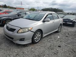 Toyota salvage cars for sale: 2009 Toyota Corolla Base