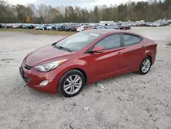 Salvage cars for sale from Copart Charles City, VA: 2011 Hyundai Elantra GLS