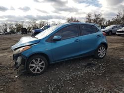 Mazda 2 Vehiculos salvage en venta: 2012 Mazda 2