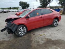 Vehiculos salvage en venta de Copart Orlando, FL: 2017 Toyota Corolla L