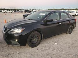 Salvage cars for sale at Houston, TX auction: 2017 Nissan Sentra S