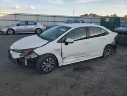 Salvage cars for sale at Fredericksburg, VA auction: 2021 Toyota Corolla LE