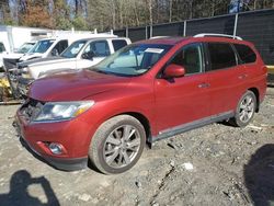 Nissan Pathfinder salvage cars for sale: 2015 Nissan Pathfinder S