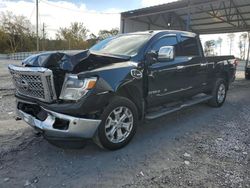 Nissan salvage cars for sale: 2016 Nissan Titan XD SL