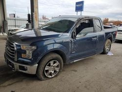 Salvage cars for sale at Fort Wayne, IN auction: 2016 Ford F150 Super Cab