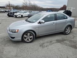 Salvage cars for sale at Albany, NY auction: 2009 Mitsubishi Lancer ES/ES Sport