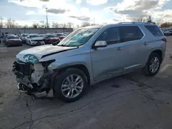 Salvage cars for sale from Copart Fort Wayne, IN: 2019 Chevrolet Traverse High Country