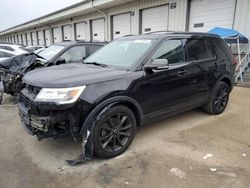 Ford Explorer xlt salvage cars for sale: 2017 Ford Explorer XLT