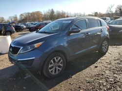 KIA salvage cars for sale: 2015 KIA Sportage LX