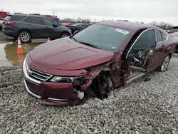 Chevrolet Impala lt Vehiculos salvage en venta: 2017 Chevrolet Impala LT