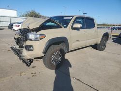 Salvage cars for sale at Oklahoma City, OK auction: 2017 Toyota Tacoma Double Cab