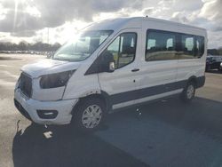 Salvage trucks for sale at Assonet, MA auction: 2022 Ford Transit T-350