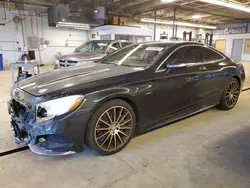 Mercedes-Benz s-Class salvage cars for sale: 2015 Mercedes-Benz S 550