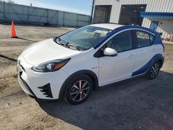 Salvage cars for sale from Copart Mcfarland, WI: 2018 Toyota Prius C