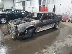 Ford salvage cars for sale: 1987 Ford Mustang GT