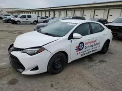 Salvage cars for sale at Louisville, KY auction: 2018 Toyota Corolla L