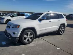 Jeep Grand Cherokee Limited salvage cars for sale: 2015 Jeep Grand Cherokee Limited