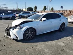 Salvage cars for sale at Wilmington, CA auction: 2017 Lexus GS 350 Base