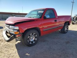 Salvage cars for sale at Andrews, TX auction: 2001 Chevrolet Silverado C1500