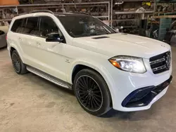 Mercedes-Benz salvage cars for sale: 2017 Mercedes-Benz GLS 63 AMG 4matic