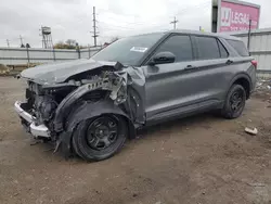 Vehiculos salvage en venta de Copart Chicago Heights, IL: 2023 Ford Explorer Police Interceptor