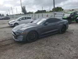 Ford Mustang GT salvage cars for sale: 2020 Ford Mustang GT