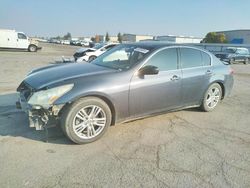 Carros salvage sin ofertas aún a la venta en subasta: 2010 Infiniti G37 Base