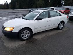 Hyundai salvage cars for sale: 2007 Hyundai Sonata GLS