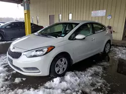 KIA salvage cars for sale: 2015 KIA Forte LX