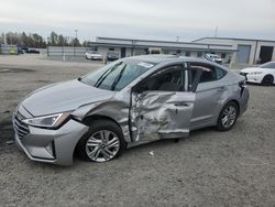 Hyundai salvage cars for sale: 2020 Hyundai Elantra SEL