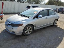 Honda salvage cars for sale: 2010 Honda Civic LX