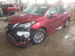 Toyota Sienna xle salvage cars for sale: 2024 Toyota Sienna XLE