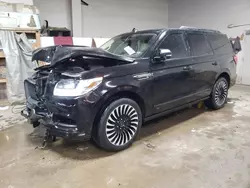 Salvage cars for sale at Elgin, IL auction: 2019 Lincoln Navigator Black Label