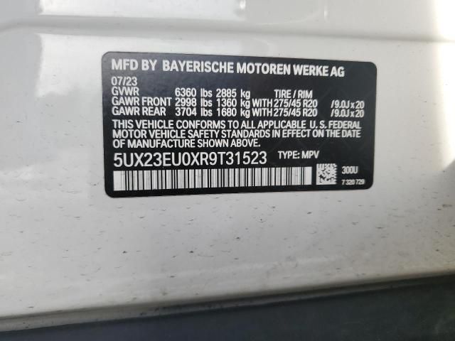 2024 BMW X5 XDRIVE40I