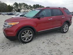 Salvage cars for sale at Loganville, GA auction: 2013 Ford Explorer XLT