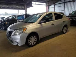 Salvage cars for sale at American Canyon, CA auction: 2012 Nissan Versa S