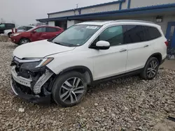 Salvage cars for sale at Wayland, MI auction: 2017 Honda Pilot Elite