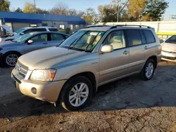 Salvage cars for sale at Wichita, KS auction: 2006 Toyota Highlander Hybrid