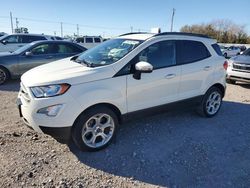 Salvage cars for sale at Oklahoma City, OK auction: 2021 Ford Ecosport SE