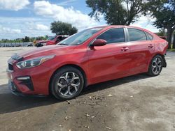 Salvage cars for sale at Orlando, FL auction: 2019 KIA Forte FE