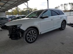 Salvage cars for sale at Cartersville, GA auction: 2017 Audi Q7 Premium Plus