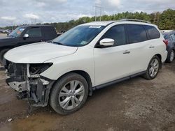 Nissan salvage cars for sale: 2018 Nissan Pathfinder S