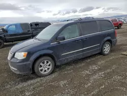 Salvage cars for sale from Copart Helena, MT: 2012 Chrysler Town & Country Touring