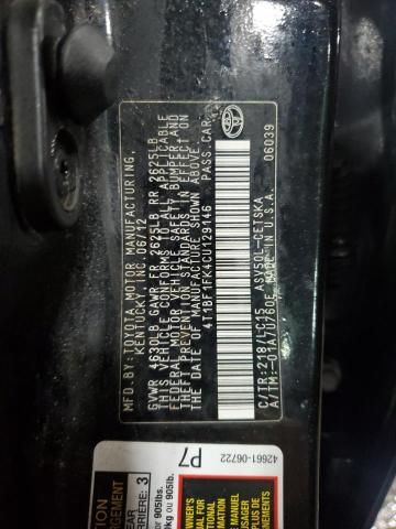 2012 Toyota Camry Base