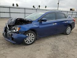 Salvage cars for sale at Mercedes, TX auction: 2017 Nissan Sentra S