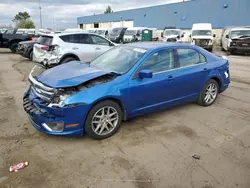 Salvage cars for sale at Woodhaven, MI auction: 2012 Ford Fusion SEL