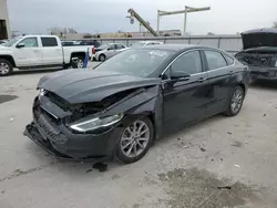 Salvage cars for sale at Kansas City, KS auction: 2017 Ford Fusion SE