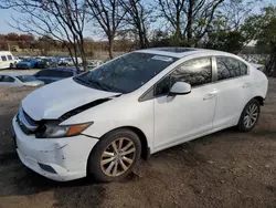 Salvage cars for sale at Baltimore, MD auction: 2012 Honda Civic EX